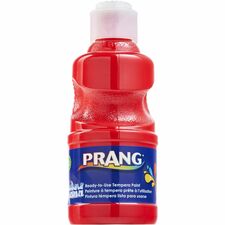 Prang Ready-to-Use Washable Tempera Paint - 8 fl oz - 1 Each - Red