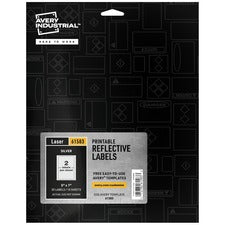 Avery&reg; Reflective Sign Labels [LABEL;REFLECT;5X7-PK]
