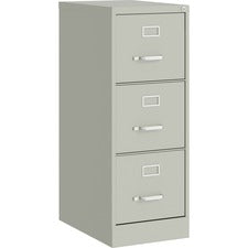 Lorell Fortress Series 22" Commercial-Grade Vertical File Cabinet [FILE;VRT;3DR;22";LTR;GY-EA]