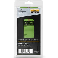 Avery&reg; RETURN TO STOCK Preprinted Inventory Tags [PRINTED;TAG;W/STRING;GN-PK]