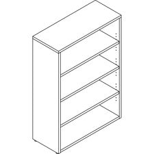 Lorell Prominence 2.0 Bookcase [BOOKCASE;34X48X12;GE-EA]