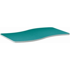 HON Build Series Ribbon Shape Tabletop [TABLE;RIBBON;54"W-HONPLRS4824LS1]