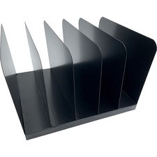 Huron Vertical Desk Organizer [VRT 5- CMPRTMT ORGNZR; BK-EA]