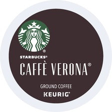 Starbucks&reg; K-Cup Caffe Verona Coffee - Compatible with Keurig Brewer - 24 Carton