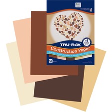 Tru-Ray Construction Paper [PAPER;CONST;TRURAY;9"X12";-PAC711203]