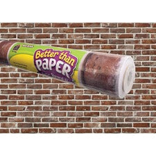Teacher Created Resources Bulletin Board Roll [ROLL;FABRIC;BB;BTP;RED BRIC-RL]