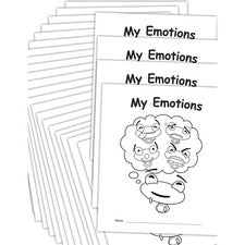 Teacher Created Resources My Own Books: My Emotions Printed Book - Book [SET;BOOKS;MY EMOTIONS;25PK-PK]