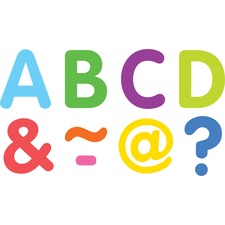 Teacher Created Resources Colorful Magnetic Letters - Fun Theme/Subject - Magnetic - 2" Length - Multi - 1 Pack