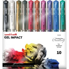 uniball&trade; Gel Impact Metallic Ink Pen