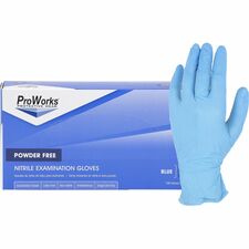 ProWorks Nitrile Powder-Free Exam Gloves [GLOVE;NITRILE;EXAM;4M;XL-CT]