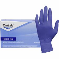 ProWorks Nitrile Powder-Free Exam Gloves [GLOVE;NITRILE;EXAM;3M;M-CT]