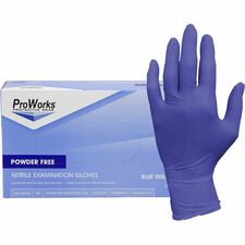ProWorks Nitrile Powder-Free Exam Gloves [GLOVE;NITRILE;EXAM;3M;L-CT]