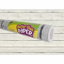 Teacher Created Resources Better Than Paper Board Roll [FABRIC;ROLL;BB;BTP;WHT;WD-RL]