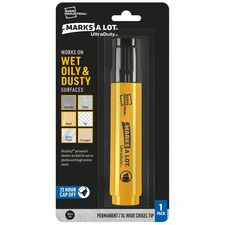 Avery&reg; UltraDuty Markers, XL Wide Tip, 1 Black Marker (29865)