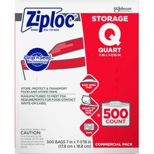 Ziploc¬&reg; Quart Storage Bags