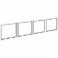 Lorell Wall-Mount Hutch Frosted Glass Door - Finish: Frost - For Hutch, Office [DOORS;F/72" HUTCH;GLASS-ST]