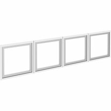 Lorell Wall-Mount Hutch Frosted Glass Door - Finish: Frost - For Hutch, Office [DOORS;F/66" HUTCH;GLASS-ST]