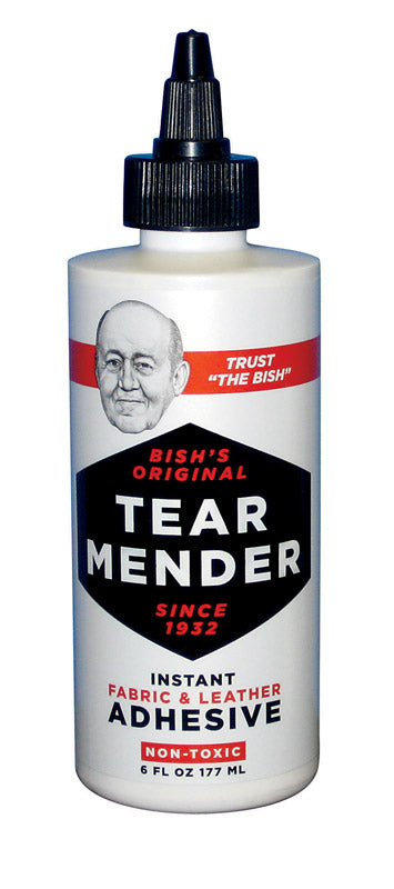 TEAR MENDER - Tear Mender High Strength Liquid Fabric & Leather Adhesive 6 oz - Case of 3