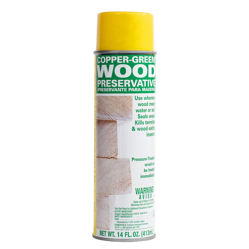 COPPER GREEN - Copper Green Flat Green Oil-Based Wood Preservative 14 oz - Case of 12