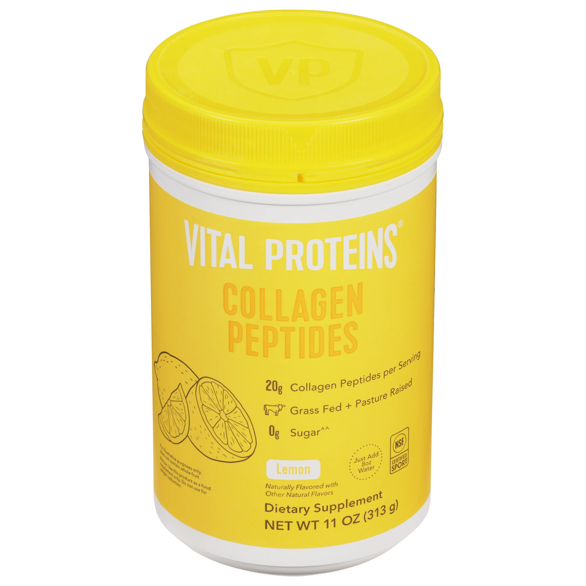 Vital Proteins Lemon Collagen Peptides 11 oz - Case of 1