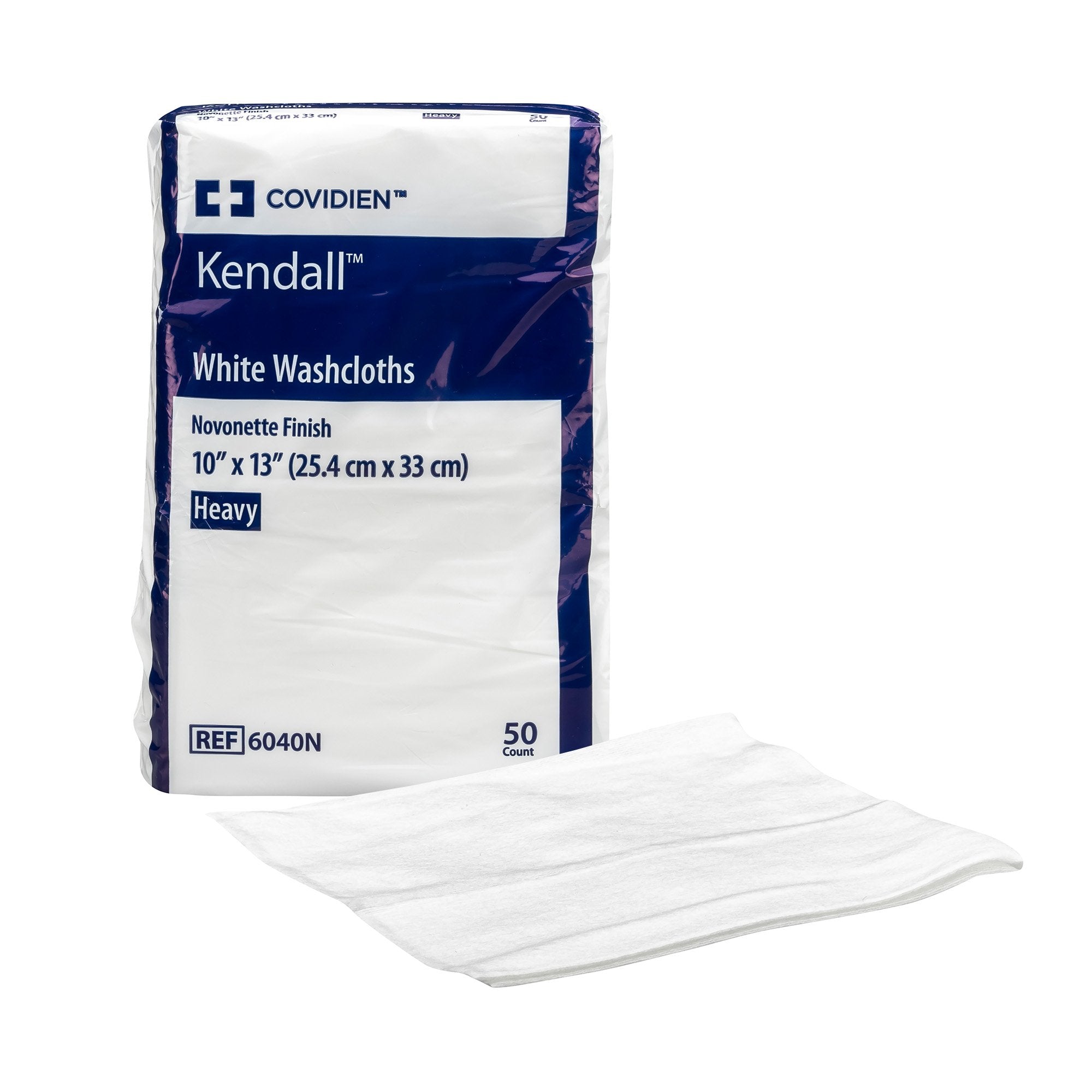 Cardinal - Washcloth Kendall™ 10 X 13 Inch White Disposable [1/PK]