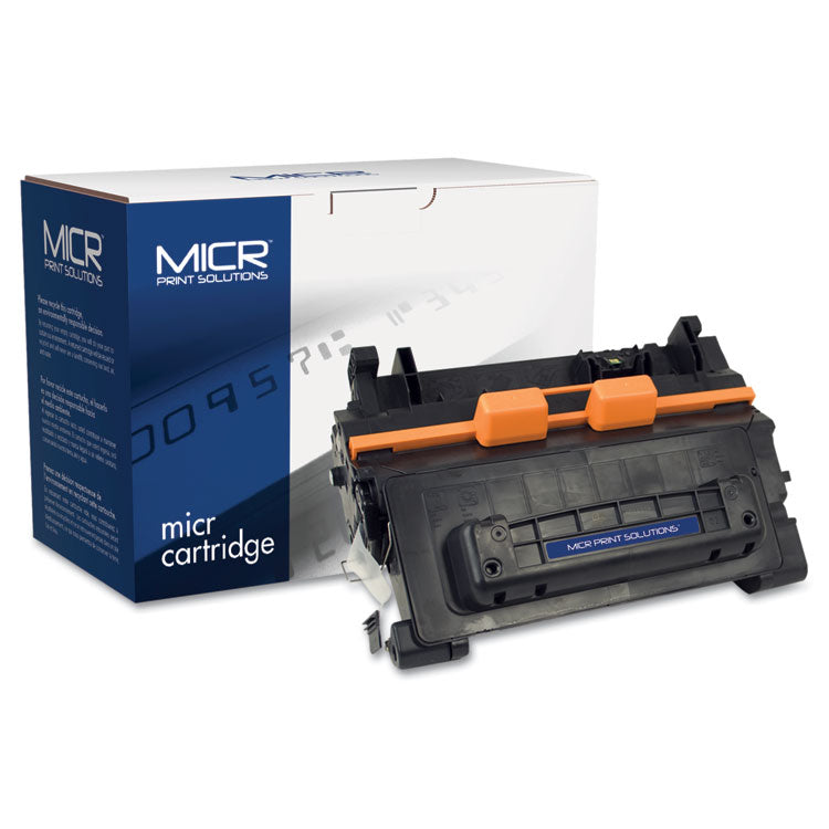 MICR Print Solutions - Compatible CC364A(M) (64AM) MICR Toner, 10,000 Page-Yield, Black