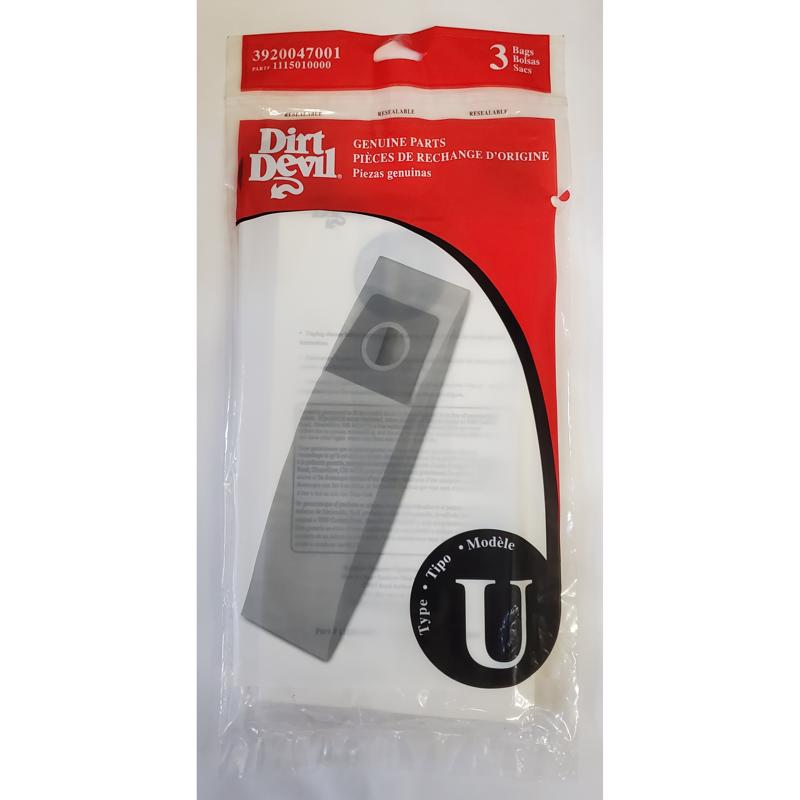 DIRT DEVIL - Dirt Devil Vacuum Bag For Bag 3 pk