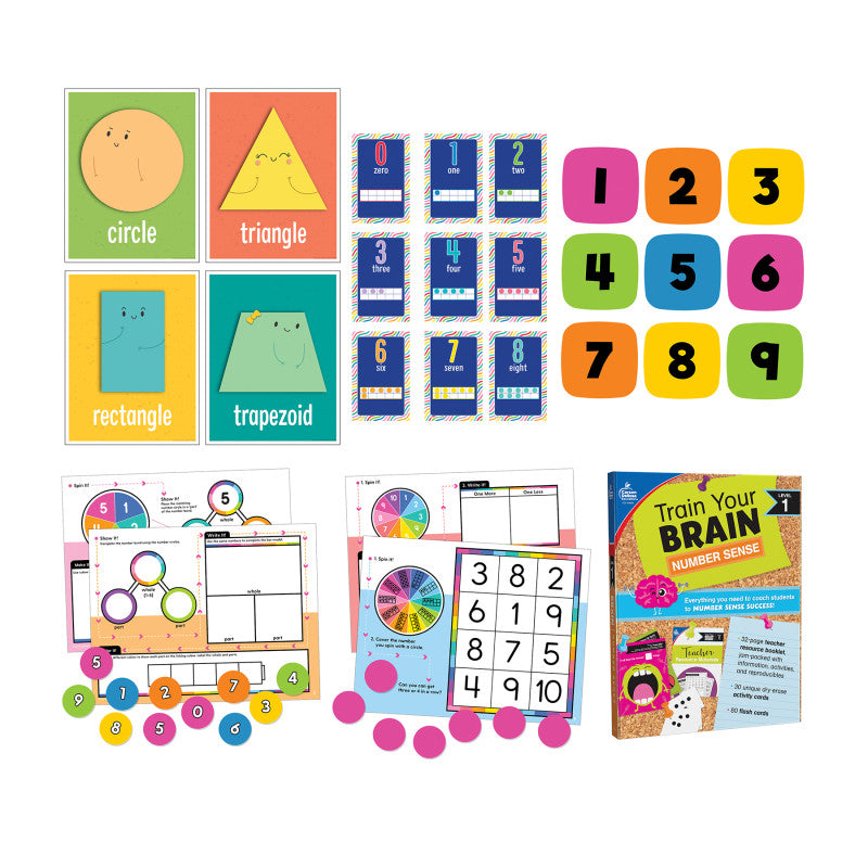 CARSON DELLOSA EDUCATION - Math Teacher Classroom Bundle Grade K