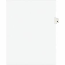 Avery&reg; Individual Legal Exhibit Dividers - Avery Style [DIVIDERS;INDEX;SIDETAB;H-PK]