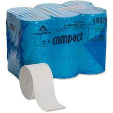Compact Coreless Recycled Toilet Paper [TISSUE;BATH;CRELS;2PLY;1500-PK]