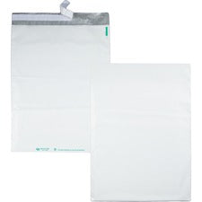 Quality Park White Poly Mailing Envelopes [ENVELOPE;MAILER;POLY;14X19-PK]