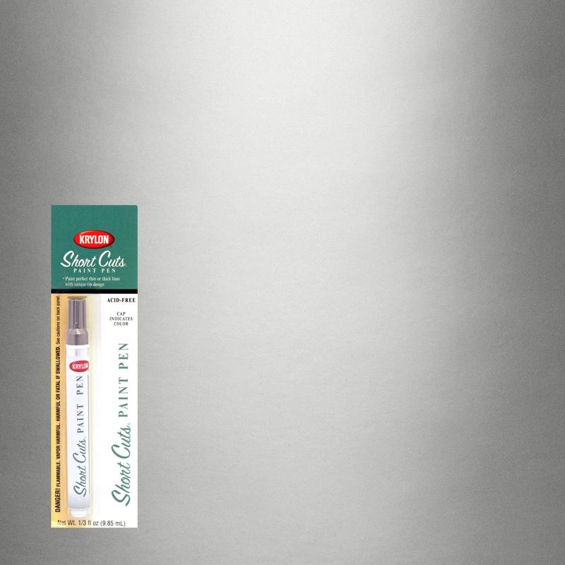 KRYLON - Krylon Short Cuts Chrome Paint Pen Interior 0.33 oz - Case of 6