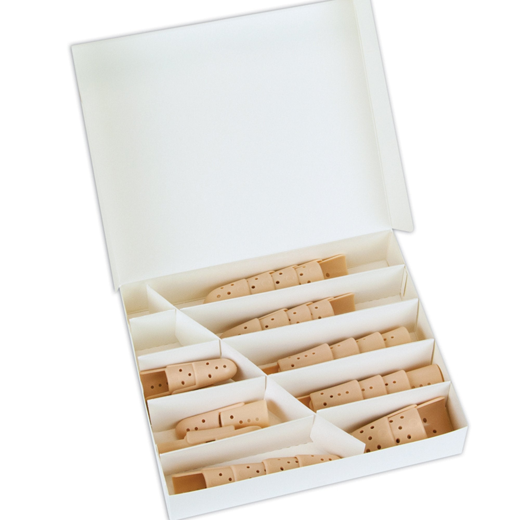 Brownmed - Finger Splint Kit Plastalume® Stax 30 Assorted Sizes Without Fastening Left or Right Hand Beige [1/EA]