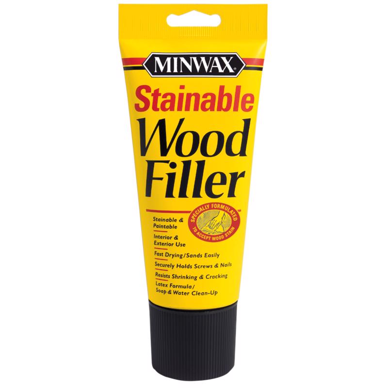 MINWAX - Minwax Stainable Natural Wood Filler 6 oz