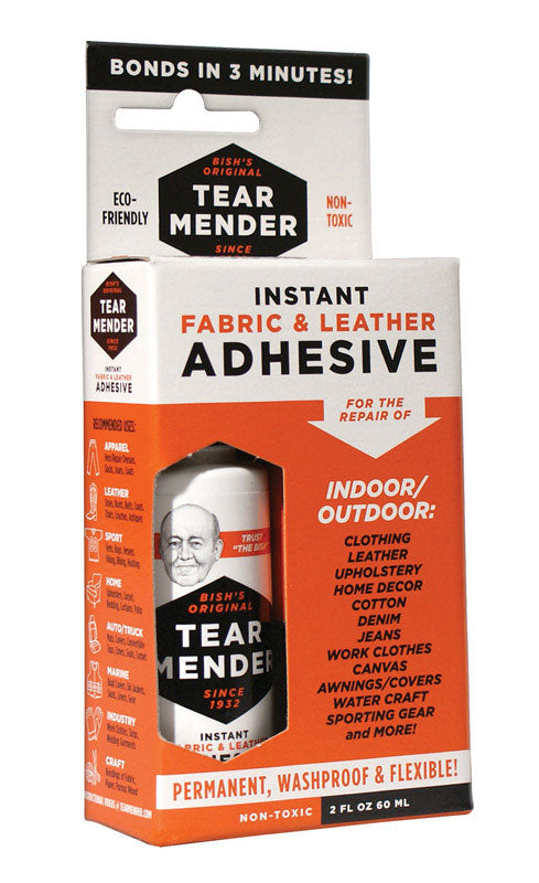 TEAR MENDER - Tear Mender High Strength Liquid Fabric & Leather Adhesive 2 oz - Case of 4
