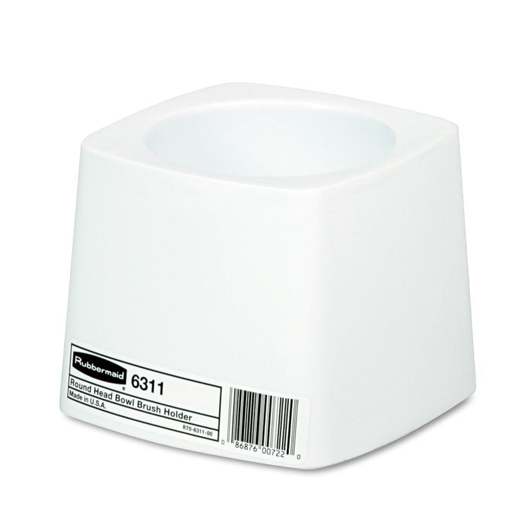 Rubbermaid Commercial - Commercial-Grade Toilet Bowl Brush Holder, White