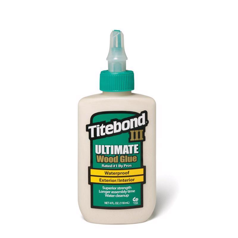 TITEBOND III - Titebond III Ultimate Tan Wood Glue 4 oz
