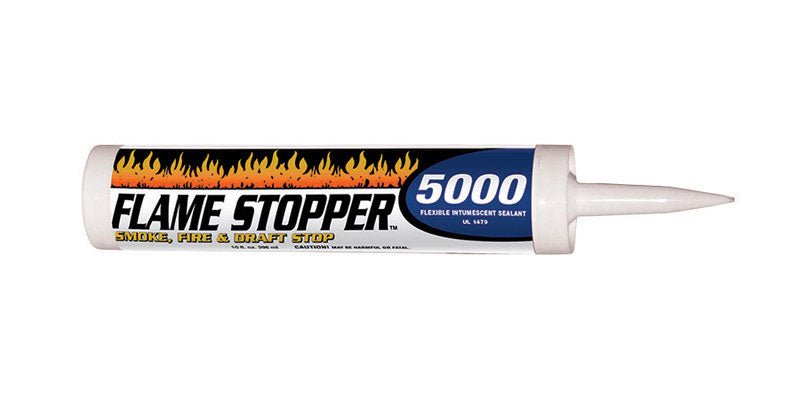 FLAME STOPPER 5000 - Flame Stopper Red Acrylic Latex Sealant 10 oz - Case of 12