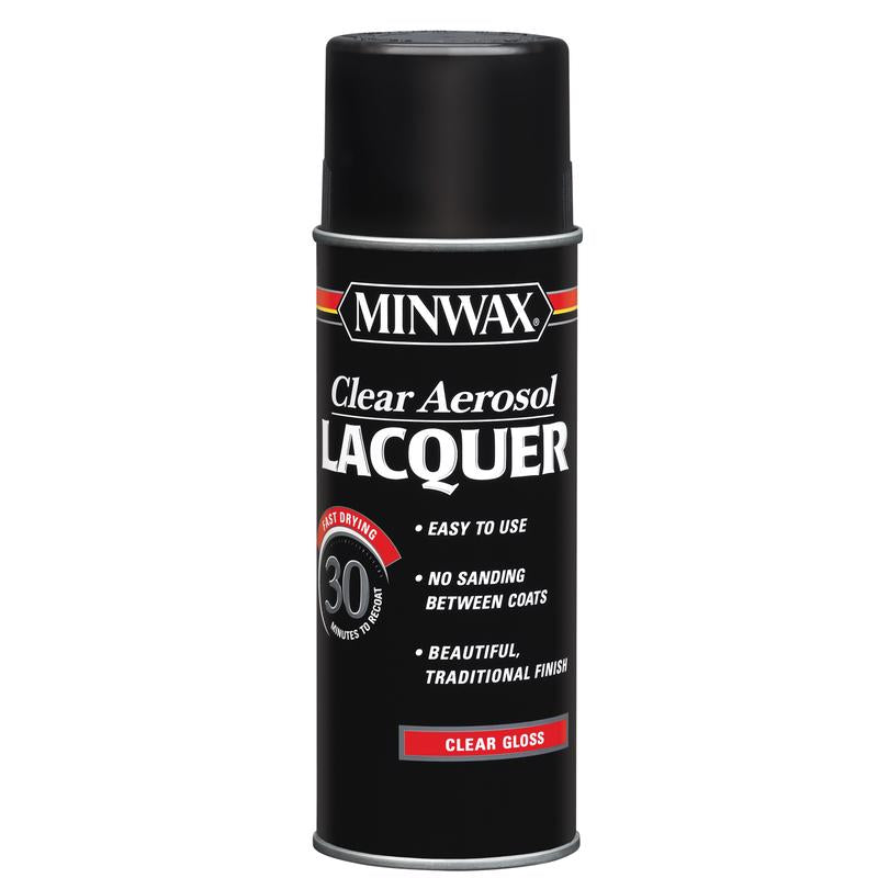 MINWAX - Minwax Gloss Clear Oil-Based Lacquer 12 oz - Case of 6