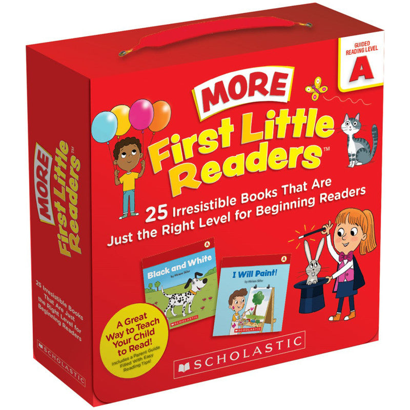SCHOLASTIC TEACHING SOLUTIONS - First Little Readers: More Guided Reading Level A Books (Parent Pack)