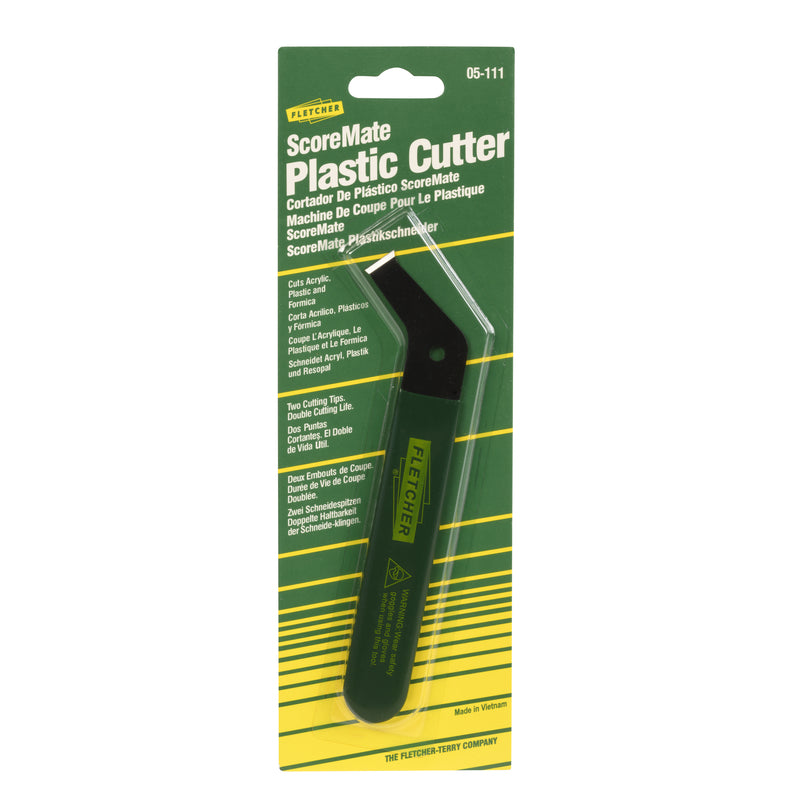 FLETCHER-TERRY - Fletcher-Terry ScoreMate Plastic 4 in. Fixed Blade Cutter Green 1 pk
