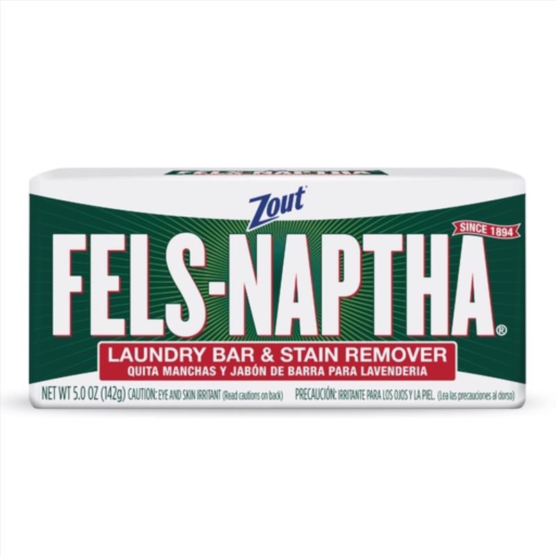 FELS NAPTHA - Purex Fels-Naptha Fresh Scent Laundry Stain Remover Bar 5 oz 1 pk - Case of 24