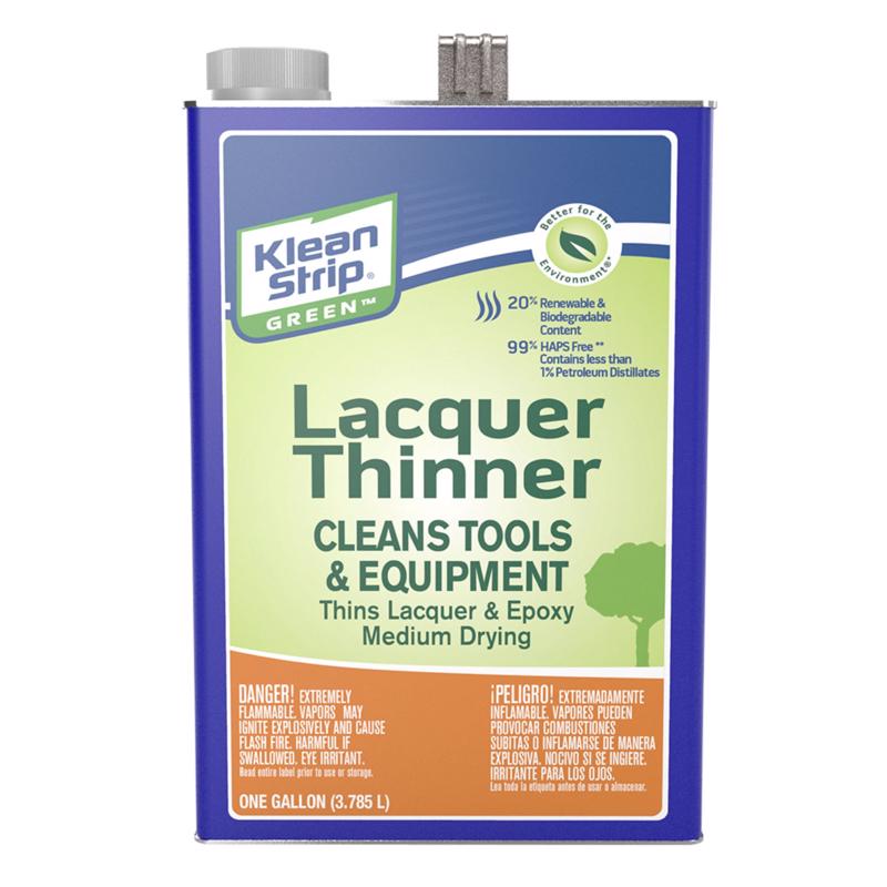 KLEAN STRIP - Klean Strip Green Acetone Lacquer Thinner 1 gal - Case of 4