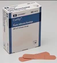 Cardinal - Adhesive Strip Curity™ 3/4 X 3 Inch Plastic Rectangle Tan Sterile [3600/CS]