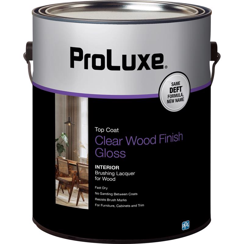 PROLUXE - ProLuxe Gloss Clear Oil-Based Brushing Lacquer 1 gal - Case of 4