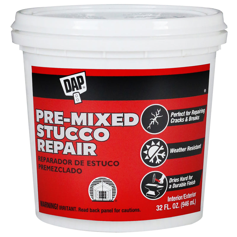 PHENOPATCH - DAP 1 qt Indoor and Outdoor Stucco Patch - Case of 8 [7079864811]