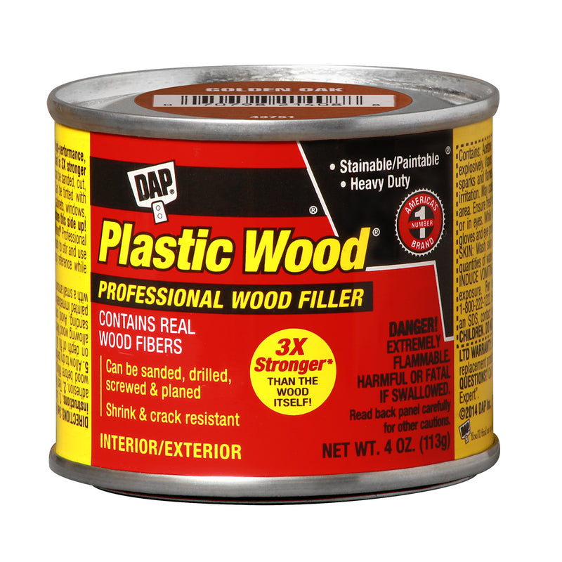 PLASTIC WOOD - DAP Plastic Wood Golden Oak Wood Filler 4 oz