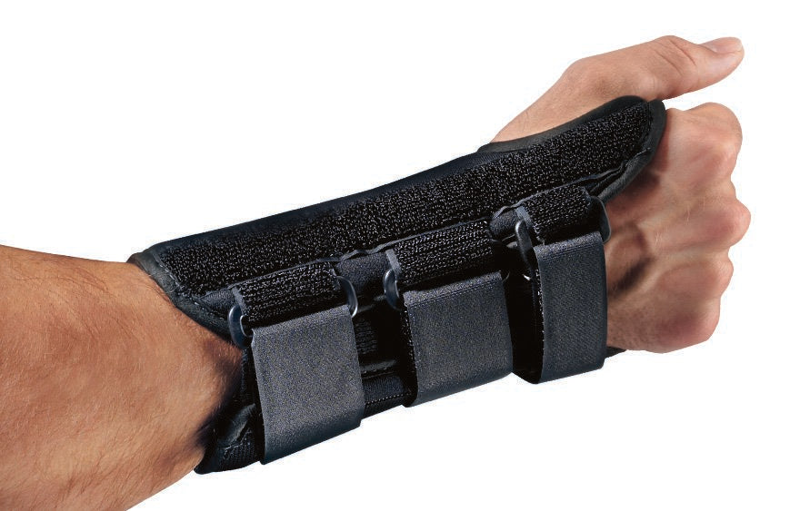 DJO - Wrist Brace ProCare® ComfortFORM™ Aluminum / Foam / Spandex / Plastic Left Hand Black 2X-Small [1/EA]
