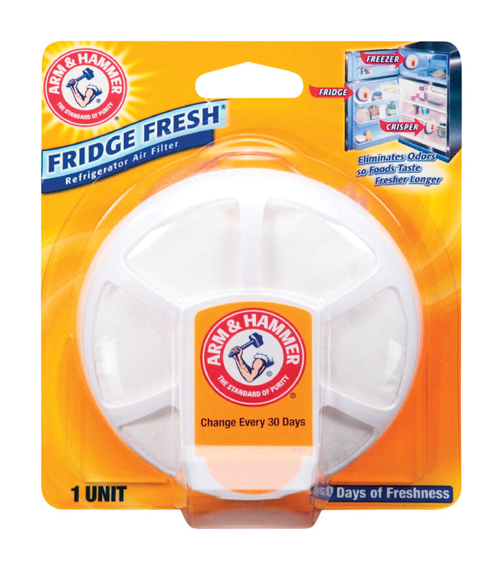 ARM & HAMMER - Arm & Hammer Fridge Fresh No Scent Refrigerator Air Filter 3.2 oz Powder - Case of 8