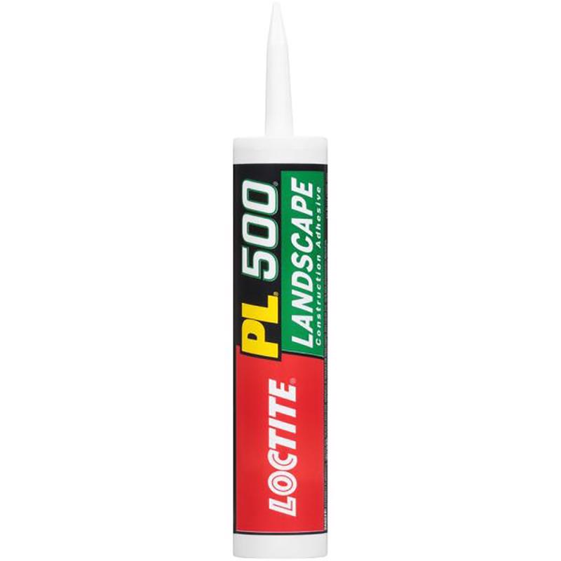 LOCTITE - PL - Loctite PL 500 Landscape Block Synthetic Rubber Construction Adhesive 10 oz - Case of 12
